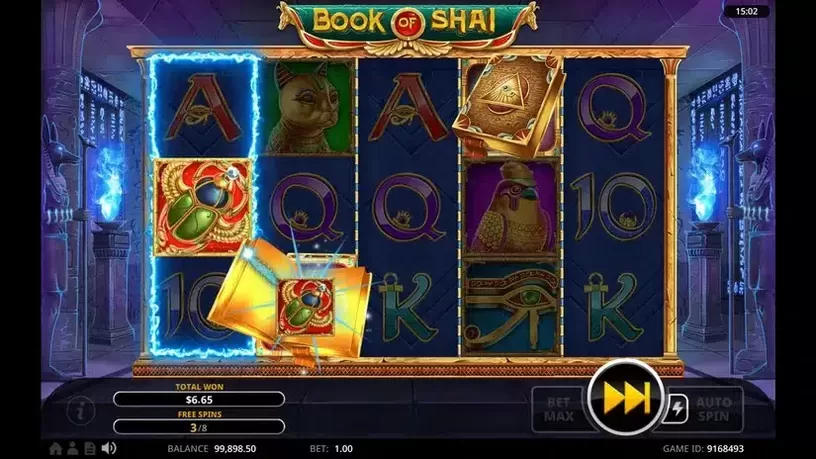 Book of Shai slot screenshot 