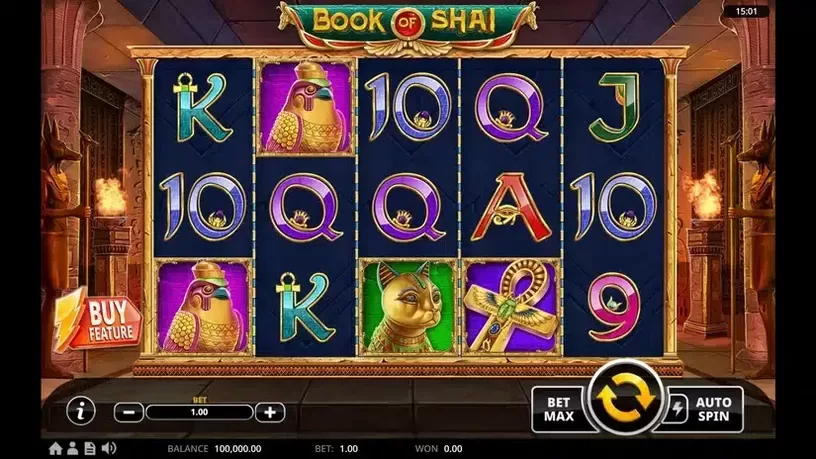 Book of Shai slot screenshot 