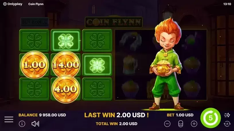 Coin Flynn slot screenshot 4