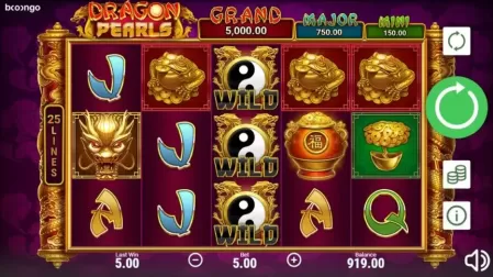 Dragon Pearls: Hold & Win slot screenshot 1