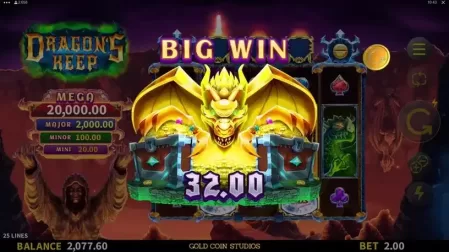 Dragon's Keep slot screenshot 4