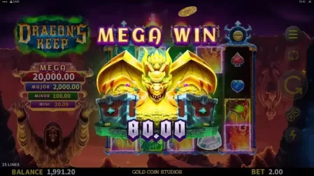 Dragon's Keep slot screenshot 5