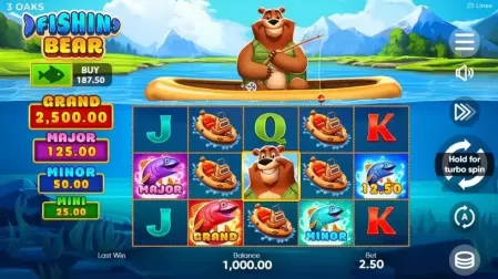 Fishin' Bear slot screenshot 1