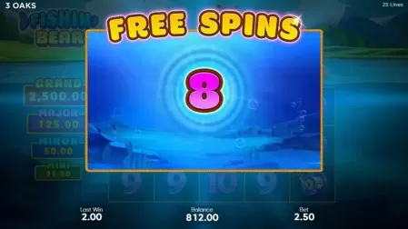 Fishin' Bear slot screenshot 2