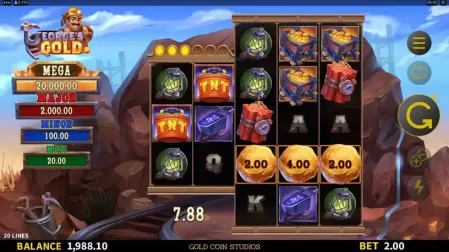 George’s Gold slot screenshot 4