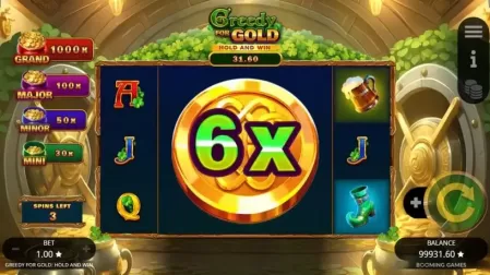 Greedy for Gold Hold And Win slot screenshot 6