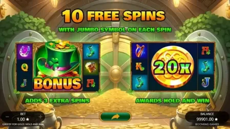 Greedy for Gold Hold And Win slot screenshot 3
