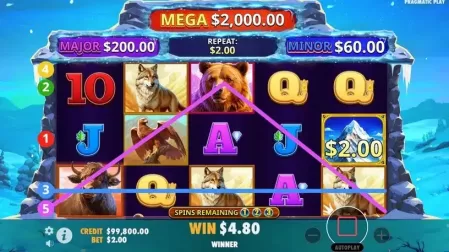 Himalayan Wild slot screenshot 3