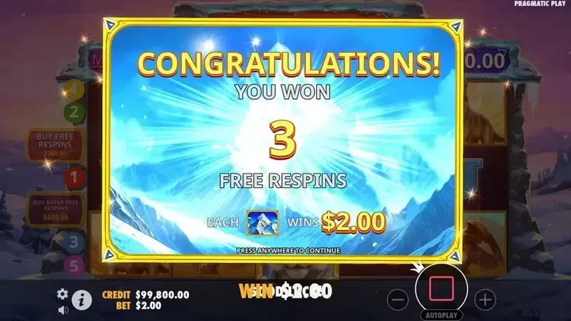 Himalayan Wild slot screenshot 2