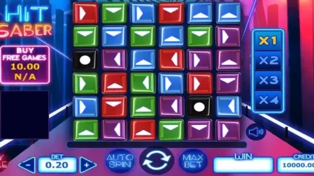 Hit Saber slot screenshot 1