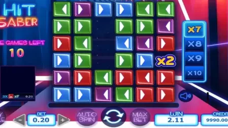 Hit Saber slot screenshot 3