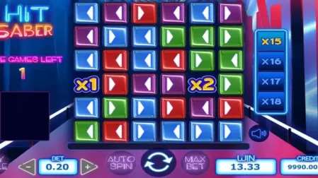 Hit Saber slot screenshot 4