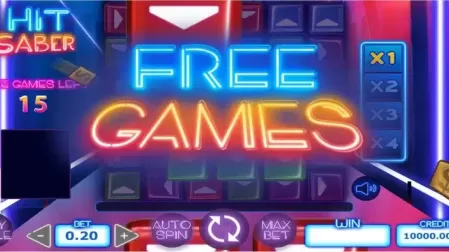 Hit Saber slot screenshot 2