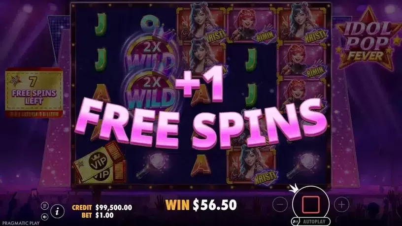 Idol Pop Fever slot screenshot 5
