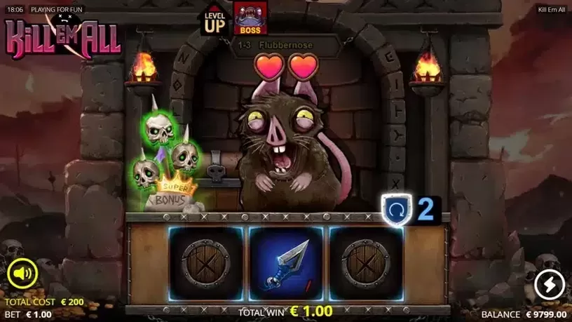 Kill Em All slot screenshot 4