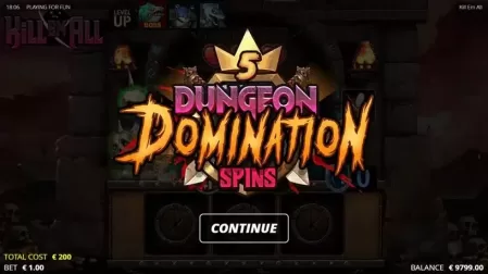 Kill Em All slot screenshot 6
