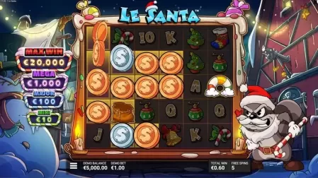 Le Santa slot screenshot 4