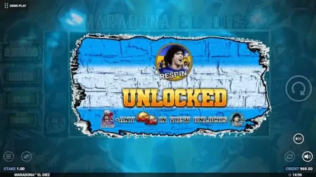 Maradona El Diez! slot screenshot 4
