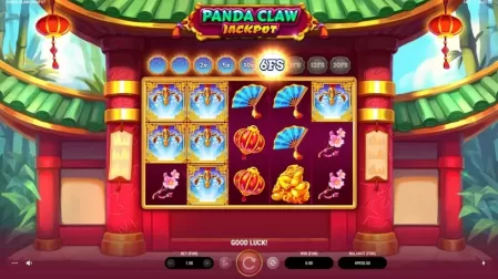 Panda Claw Jackpot slot screenshot 2