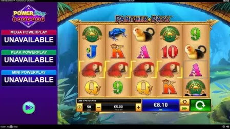 Panther Pays Power Play slot screenshot 4