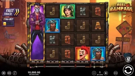 Reel Rampage slot screenshot 1