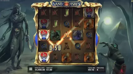 Sand And Ashes slot screenshot 5