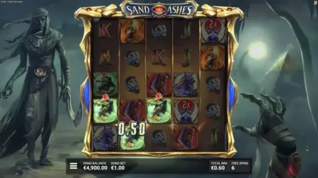Sand And Ashes slot screenshot 4