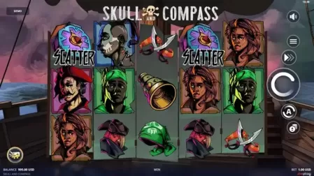 Skull and Compass slot screenshot 1