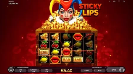 Sticky Lips slot screenshot 3