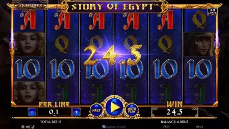 Story of Egypt – Egyptian Darkness slot screenshot 3