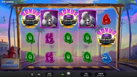 Top Dawg$ slot screenshot 3