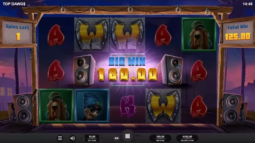 Top Dawg$ slot screenshot 5