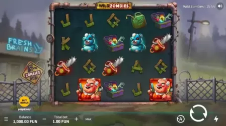 Wild Zombies slot screenshot 1