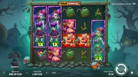 Wild Zombies slot screenshot 4