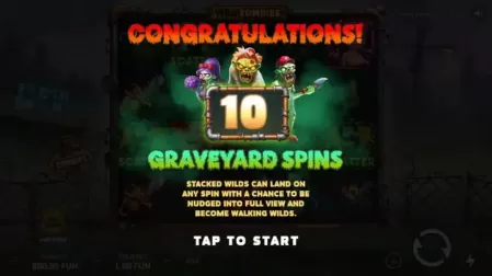 Wild Zombies slot screenshot 3