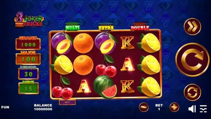 3 Joker Tricks slot screenshot 1