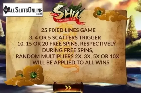 Intro screen. 3 Kingdom: Shu from Maverick