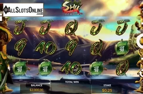 Reels screen. 3 Kingdom: Shu from Maverick