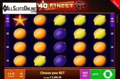 Reel Screen. 40 Finest XXL from Gamomat