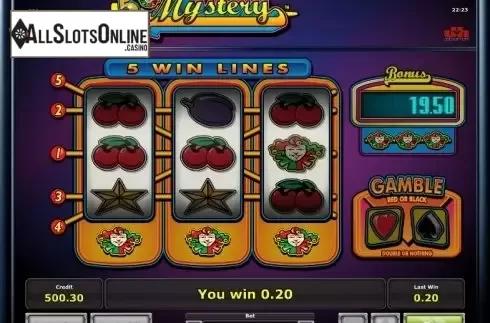 Wild. 5 Line Mystery from Greentube