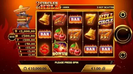 9 Circles of Hell slot screenshot 1