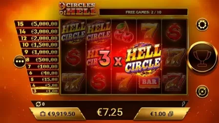 9 Circles of Hell slot screenshot 5