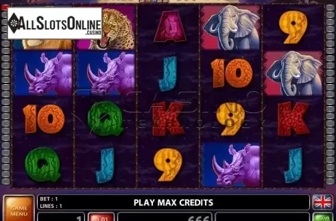 Screen2. African Moon from Casino Technology