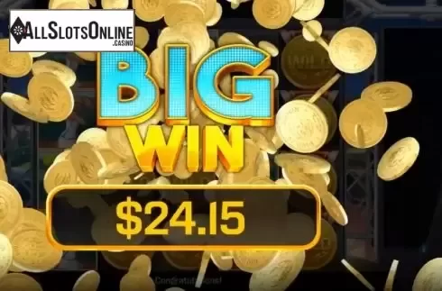 Big win screen. All Sports from Golden Rock Studios