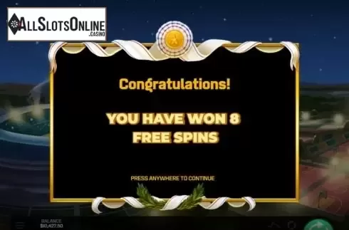 Win FS screen. All Sports from Golden Rock Studios