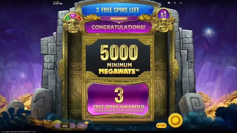 Amazon Island MegaWays slot screenshot 4