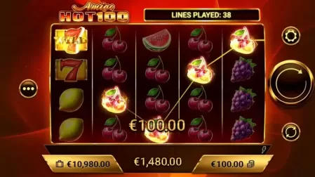 Amigo HOT100 slot screenshot 2