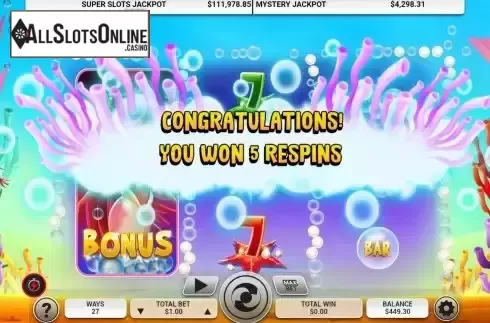 Respins screen