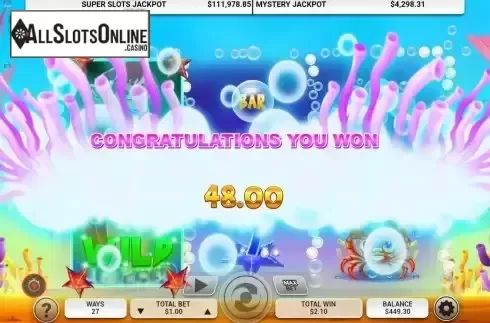 Win Respins screen