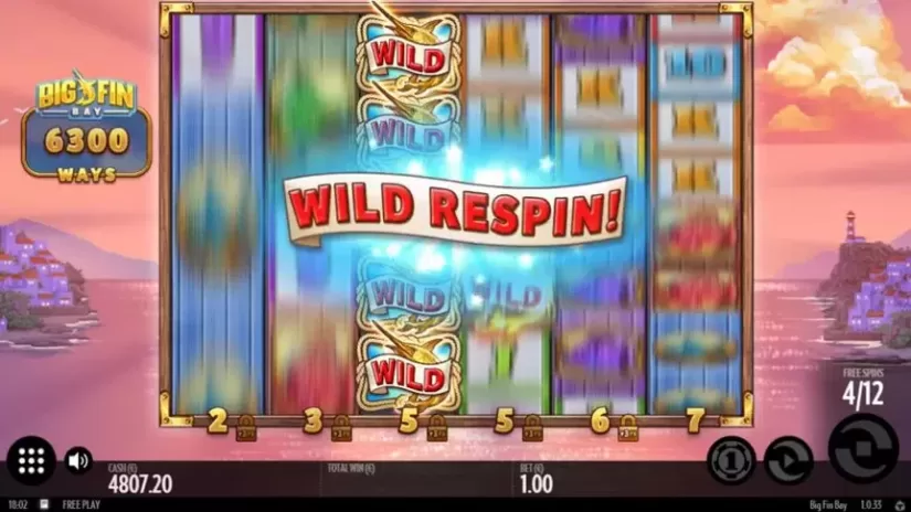 Big Fin Bay slot screenshot 4